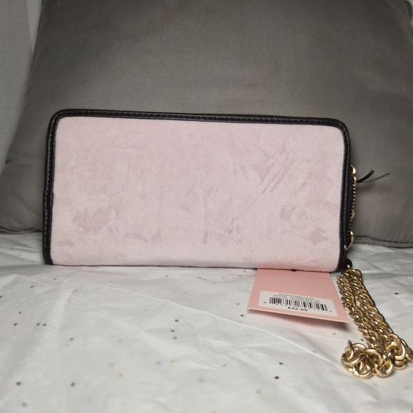Juicy Couture Viral NWT Velvet Pink Shoulder Bag Set - Picture 9 of 11